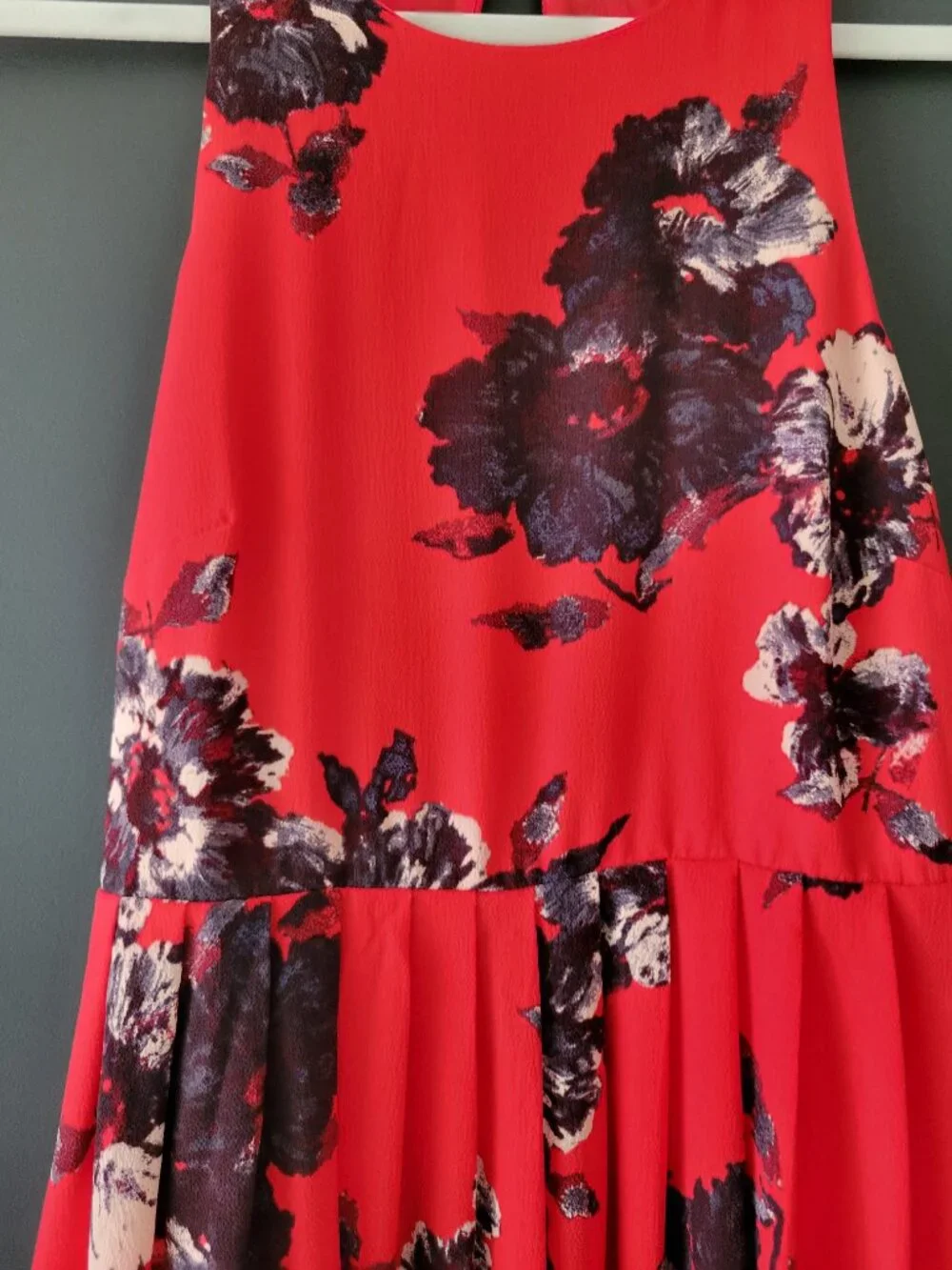 Free People Flutterby Dress - Red Floral  in like new condition!